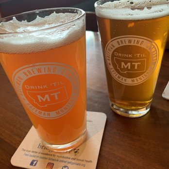 Bozeman Brewing Company - Blood orange shandy and a Pilsner - Breweries Near Me - Bozeman, Montana Bozeman Brewing Company - Blood orange shandy and a Pilsner - Breweries Near Me - Bozeman, Montana