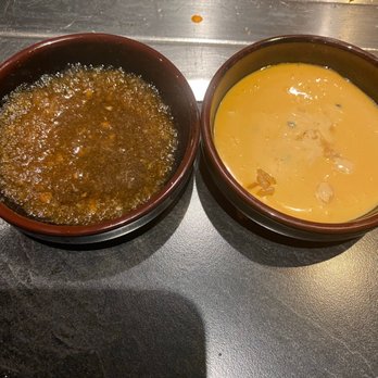 Kobe - Hot sauce and aioli sauce. - Steakhouses Near Me - Omaha, Nebraska Kobe - Hot sauce and aioli sauce. - Steakhouses Near Me - Omaha, Nebraska