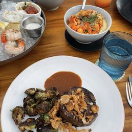 Filet Mignon and Lobster Mash Potatoes