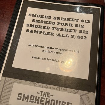 The Brew Bridge - a menu for smokehouse - Breweries Near Me - Owensboro, Kentucky
