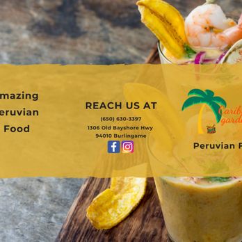 Caribbean Gardens - a smoothie with shrimp and a banana - Peruvian Near Me - Burlingame, California Caribbean Gardens - a smoothie with shrimp and a banana - Peruvian Near Me - Burlingame, California