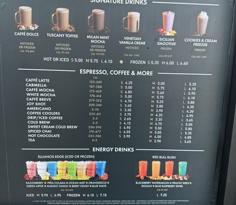 Menu photo 2 Ellianos Coffee Winter Springs, FL Menu photo 2 Ellianos Coffee Winter Springs, FL