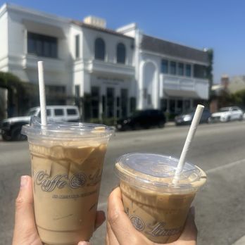 Caffe Luxxe - Iced latte - Coffee & Tea Near Me - Santa Monica, California