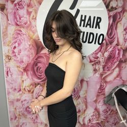 Haircut and style ‍