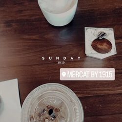 Mercat by 1915 - Cappuccino, iced latte and tiramisu cup