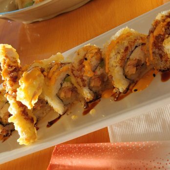 Kumi Ko - Salmon Tempura Roll - Japanese Near Me - Compton, California Kumi Ko - Salmon Tempura Roll - Japanese Near Me - Compton, California