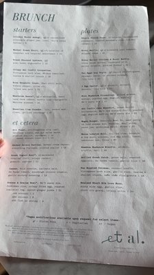 Menu photo 2 et al. Honolulu, HI