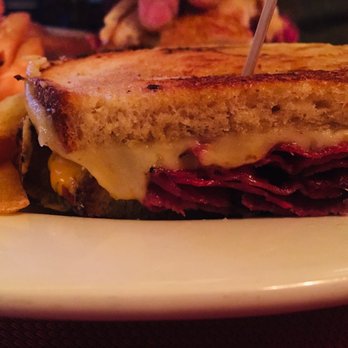 Village Station - Pastrami on Rye w/Swiss - Irish Pub Near Me - Mamaroneck, New York