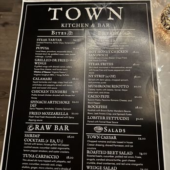 Town Kitchen & Bar - Menu - Bars Near Me - McLean, Virginia Town Kitchen & Bar - Menu - Bars Near Me - McLean, Virginia