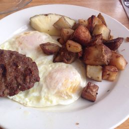 Lamb Sausage Benedict