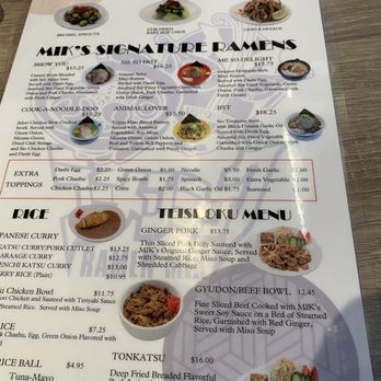 Ramen Mik - The menu - Ramen Near Me - San Marcos, California Ramen Mik - The menu - Ramen Near Me - San Marcos, California