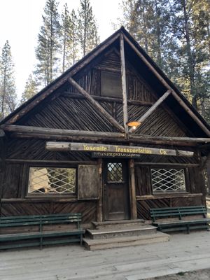 Historic Wawona Covered Bridge by null