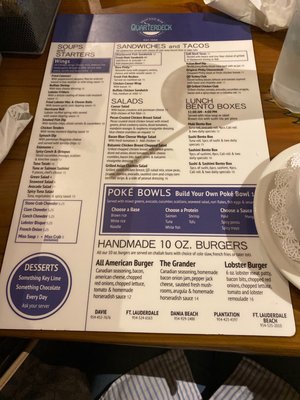 Menu photo 8 Quarterdeck Restaurants Plantation, FL
