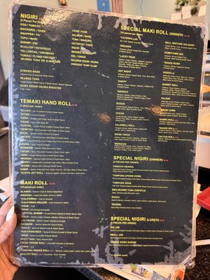 Menu photo 2 Sushi Bro’s Boise, ID