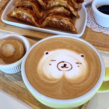 Cafe Maji - Dumplings and Hazelnut Latte - Coffee & Tea Near Me - Artesia, California Cafe Maji - Dumplings and Hazelnut Latte - Coffee & Tea Near Me - Artesia, California