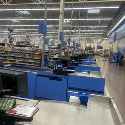 Only thing open was one side of self check out. This sucks! Only thing open was one side of self check out. This sucks!