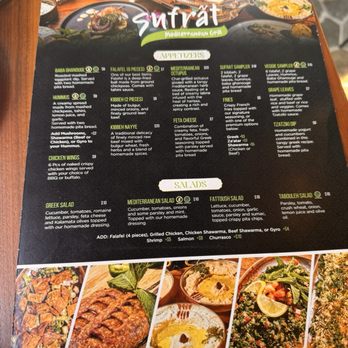 Sufrat Mediterranean Grill - Menu - Mediterranean Near Me - Miami, Florida