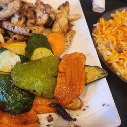 Shibam Restaurant & Cafe - Chicken shwarma plate