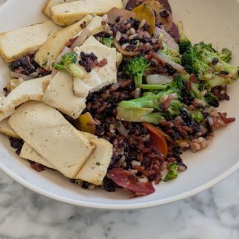 Flower Child - Forbidden rice with Tofu - Salad Near Me - Henderson, Nevada
