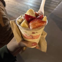 Banana Berry Concrete