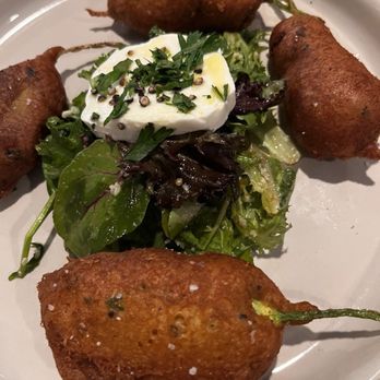 Cucina 38 - Stuffed fried squash blossoms - Desserts Near Me - North Attleborough, Massachusetts Cucina 38 - Stuffed fried squash blossoms - Desserts Near Me - North Attleborough, Massachusetts