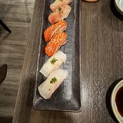 Sado - Nadai (snapper), masu (ocean trout), shima aji (striped horse mackerel)