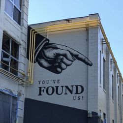 Found In Ithaca - Murals outside Found's new location