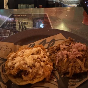 Jaguar Moon - Chicken and Pork Tostada - Mexican Near Me - Ventura, California Jaguar Moon - Chicken and Pork Tostada - Mexican Near Me - Ventura, California
