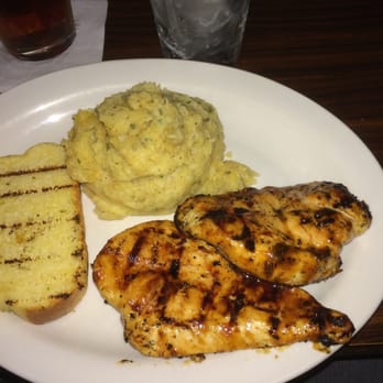 Maxdons Bar And Grill - Grilled teriyaki chicken and garlic mashed potato - Bars Near Me - Lancaster, California