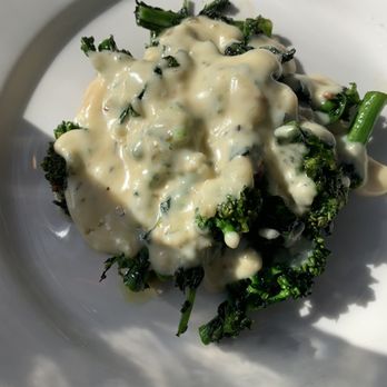 The Grounds of Brooklyn - CHARRED BROCCOLI RABE - New American Near Me - Brooklyn, New York