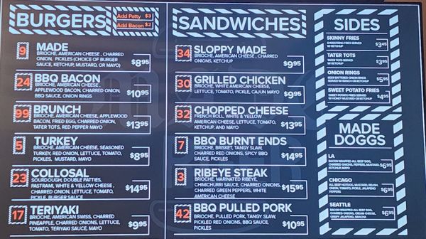 Menu photo 3 Made Burgers Lawndale, CA Menu photo 3 Made Burgers Lawndale, CA