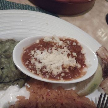 POM Restaurant - This is with beans with lard, just be aware if u can't eat it - New American Near Me - Indio, California