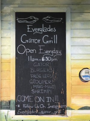 Menu photo 5 Everglades Gator Grill Homestead, FL