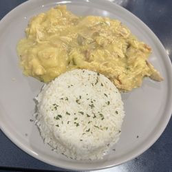 Aji Peruvian Restaurant - Ají de Gallina White Rice