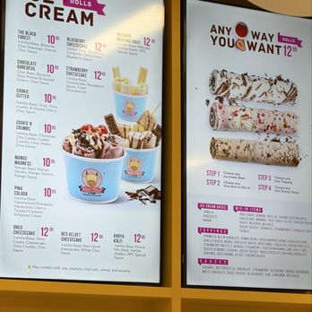 Rolly Polly Cow - Menu - Ice Cream & Frozen Yogurt Near Me - Winter Garden, Florida