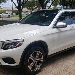 Newly white car!  Saved from a sad yellow fate.