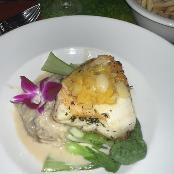 Geoffrey's Malibu - Pan Seared Chilean Sea Bass - Seafood Near Me - Malibu, California