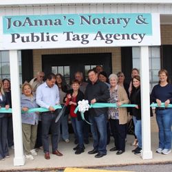 JoAnna’s Notary & Public Tag Agency - Ribbon Cutting Ceremony on April 6, 2026 at JoAnna's Notary & Public Tag Agency 985-534-0010