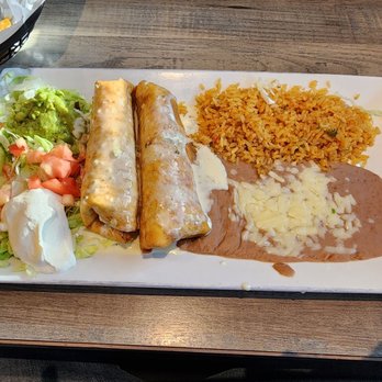 El Mariachi - Beef chimichanga - Mexican Near Me - Zion Crossroads, Virginia