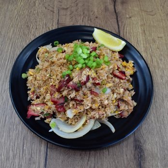 Thai Curry - BBQ Pork Fried Rice - Thai Near Me - Paramount, California Thai Curry - BBQ Pork Fried Rice - Thai Near Me - Paramount, California