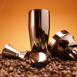 Anonymous Coffee - Shaker set used to make the Italian Shakerato