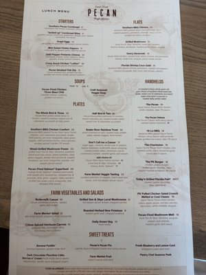 Menu photo 1 Pecan Craft Kitchen St Johns, FL Menu photo 1 Pecan Craft Kitchen St Johns, FL