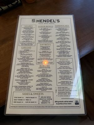 Menu photo 3 Hendel's Florissant, MO