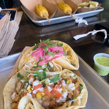 Señor Ramon Taqueria - The Lola (front) & the Señor Ramon (back) tacos - Tex-Mex Near Me - Leesburg, Virginia Señor Ramon Taqueria - The Lola (front) & the Señor Ramon (back) tacos - Tex-Mex Near Me - Leesburg, Virginia