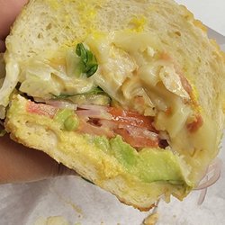 Mr. Pickle's Sandwich Shop - "THE RANCH" with added bacon n avocado!