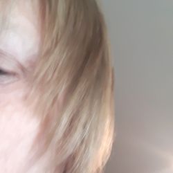 K One Hair Salon - Haircut uneven color white and mixture of burnt red and brown color was suppose to be blonde a mess. haircut was suppose to be one length