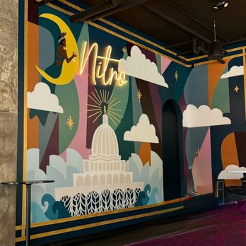 Nitro Beverage Lounge - Interior side panel - Coffee & Tea Near Me - Madison, Wisconsin