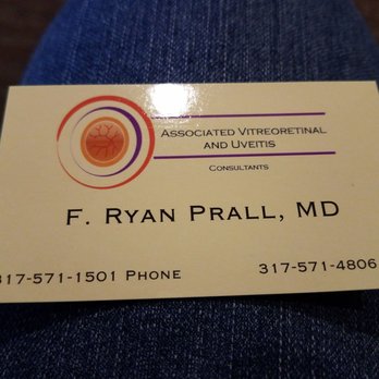 Associated Vitreoretinal and Uveitis Consultants - Business card - Retina Specialists Near Me - Carmel, Indiana