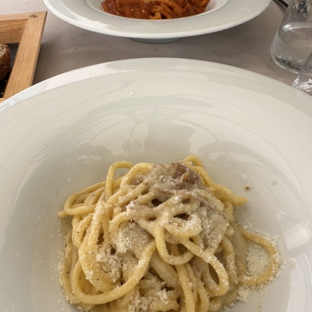 Cacio e Pepe with figs. Yes, figs.