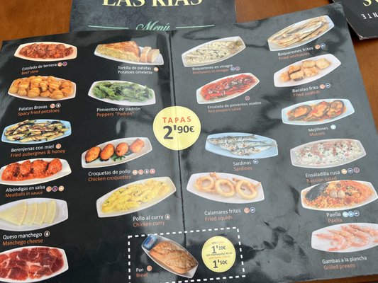 Menu photo 1 Las Rias Torremolinos, MA